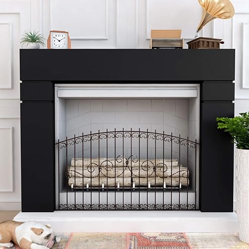 Miniatura 4 de Decotalk Papel adhesivo negro para gabinetes, papel tapiz negro mate para despegar y pegar, papel tapiz negro sólido mate para dormitorio,