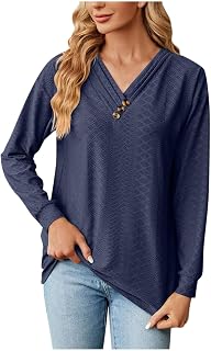 for Womens Tank Pull On Subject Classic Long_Sleeve Celebration Top Polyester Cotton Point U Neck