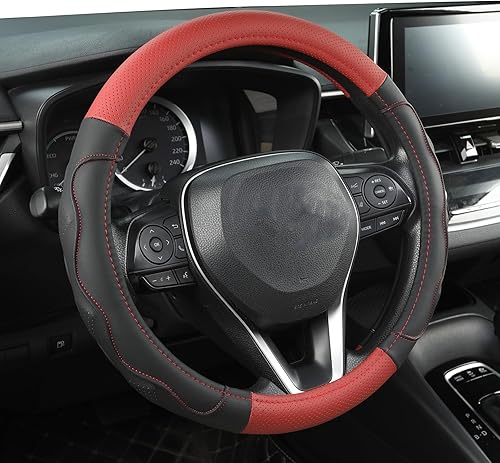 Miniatura 7 de West Llama Cubierta personalizada del volante del coche del coche para Honda (negro)