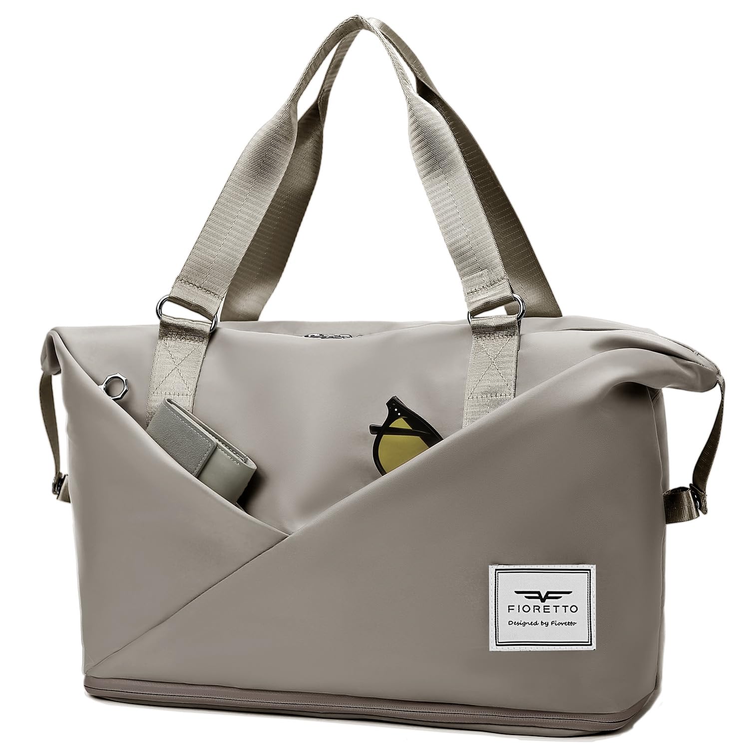 GSG SINCE 1998 Women's Expandable Travel Duffle Bag with Laptop Compartment - Water-Resistant Gym Bag, Weekend & Overnight Bag with Shoe Compartment & Wet Pocket