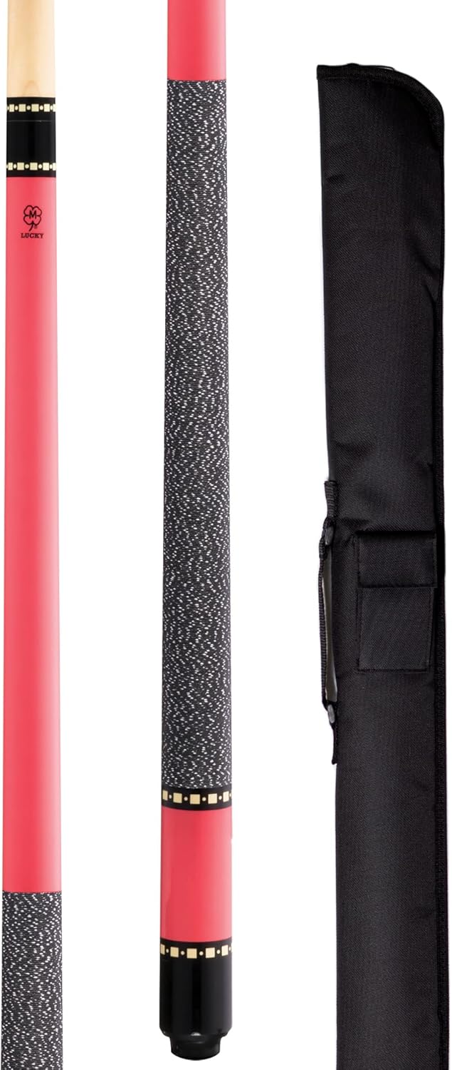 McDermott Lucky L13 Pool Billiard Cue with 1x1 Soft Case (20, Ounces)