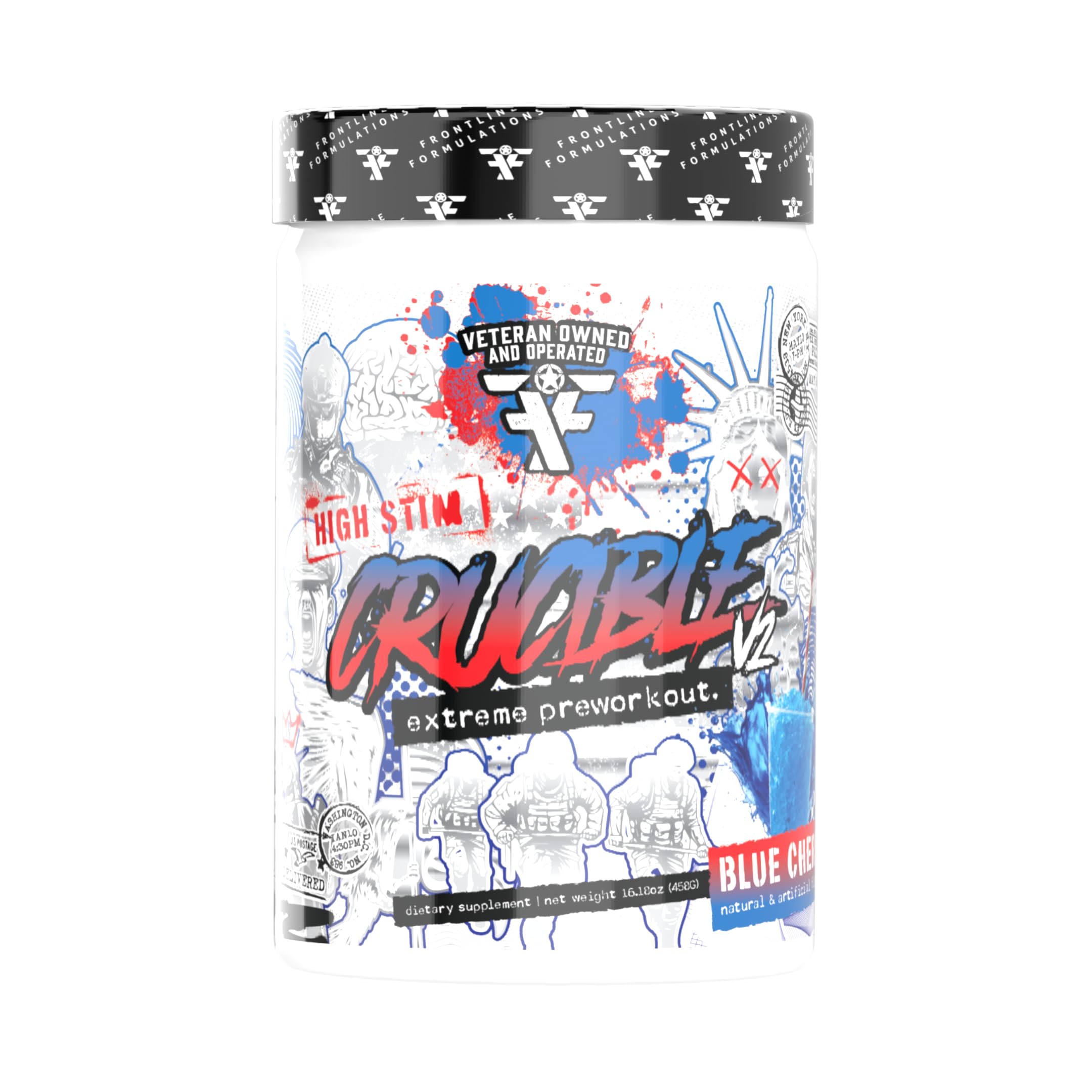 Amazon.com: FRONTLINE FORMULATIONS Crucible Pre-Workout Powder