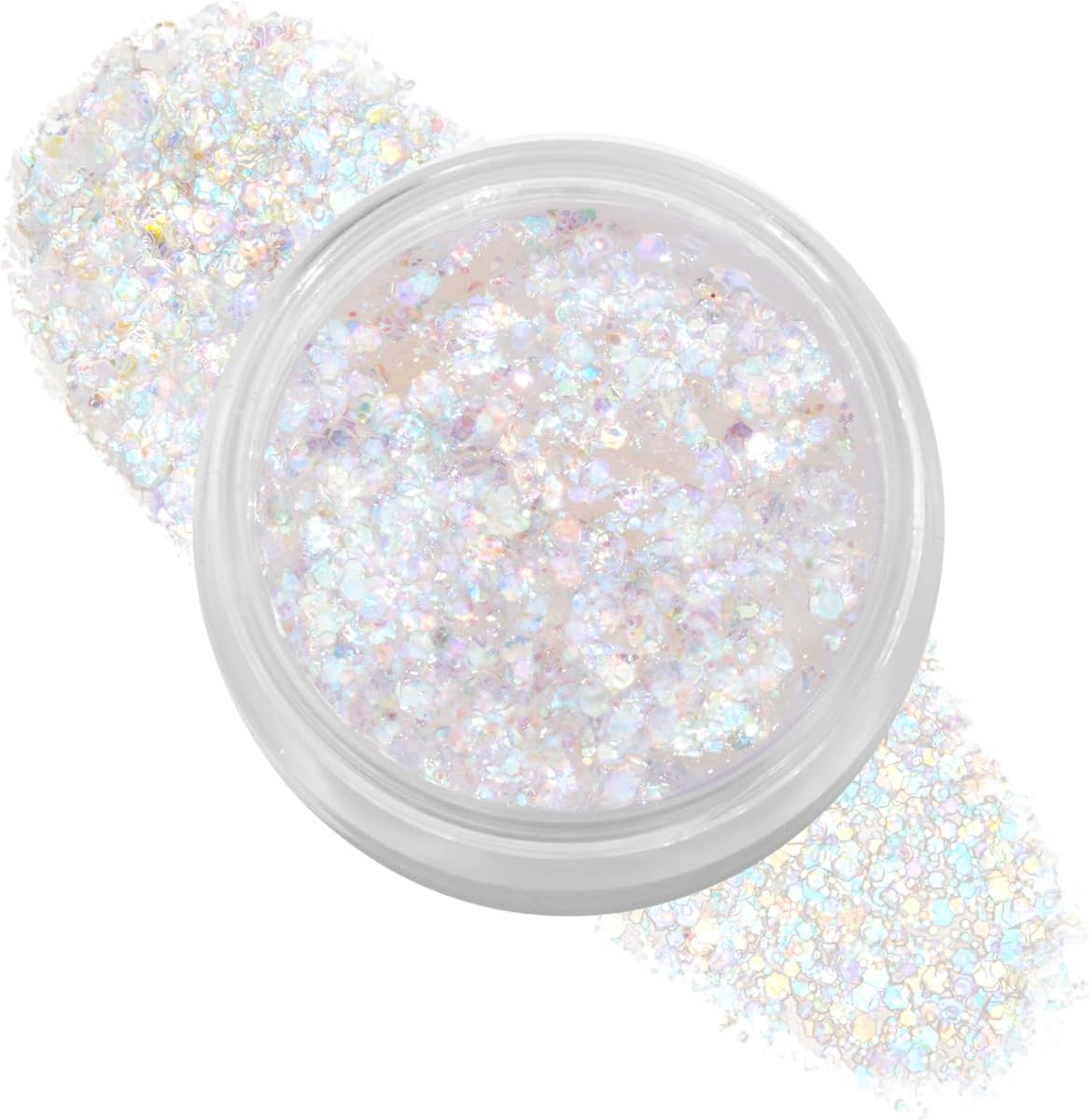 ColourPop Glitterally Obsessed Body Glitter Gel - Multi-Colored Glitter Makeup Made with an Adhesive Gel Formula - Easy to Use & Mess Free - Disco Lady (0.06 oz)