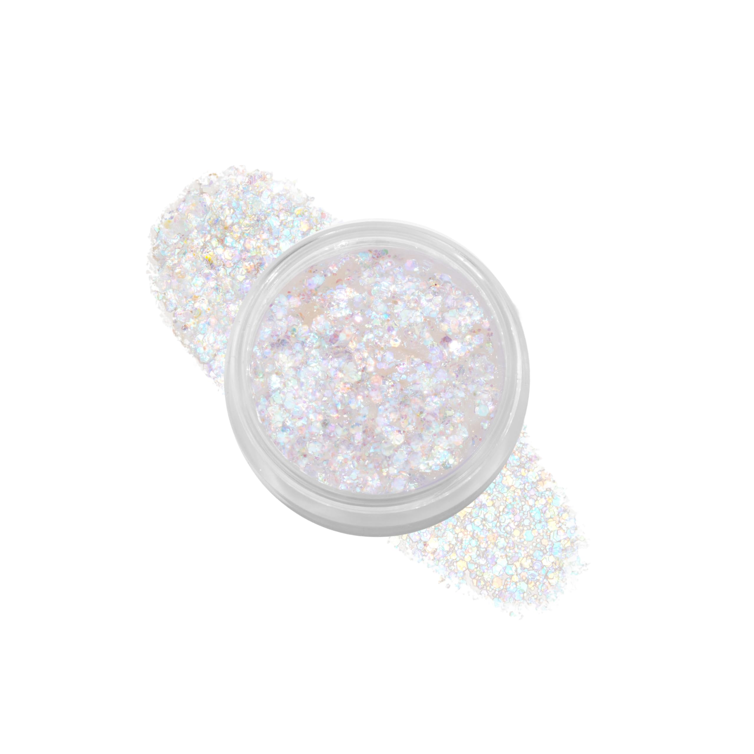 ColourPop Glitterally Obsessed Body Glitter Gel - Multi-Colored Glitter Makeup Made with an Adhesive Gel Formula - Easy to Use & Mess Free - Disco Lady (0.06 oz)