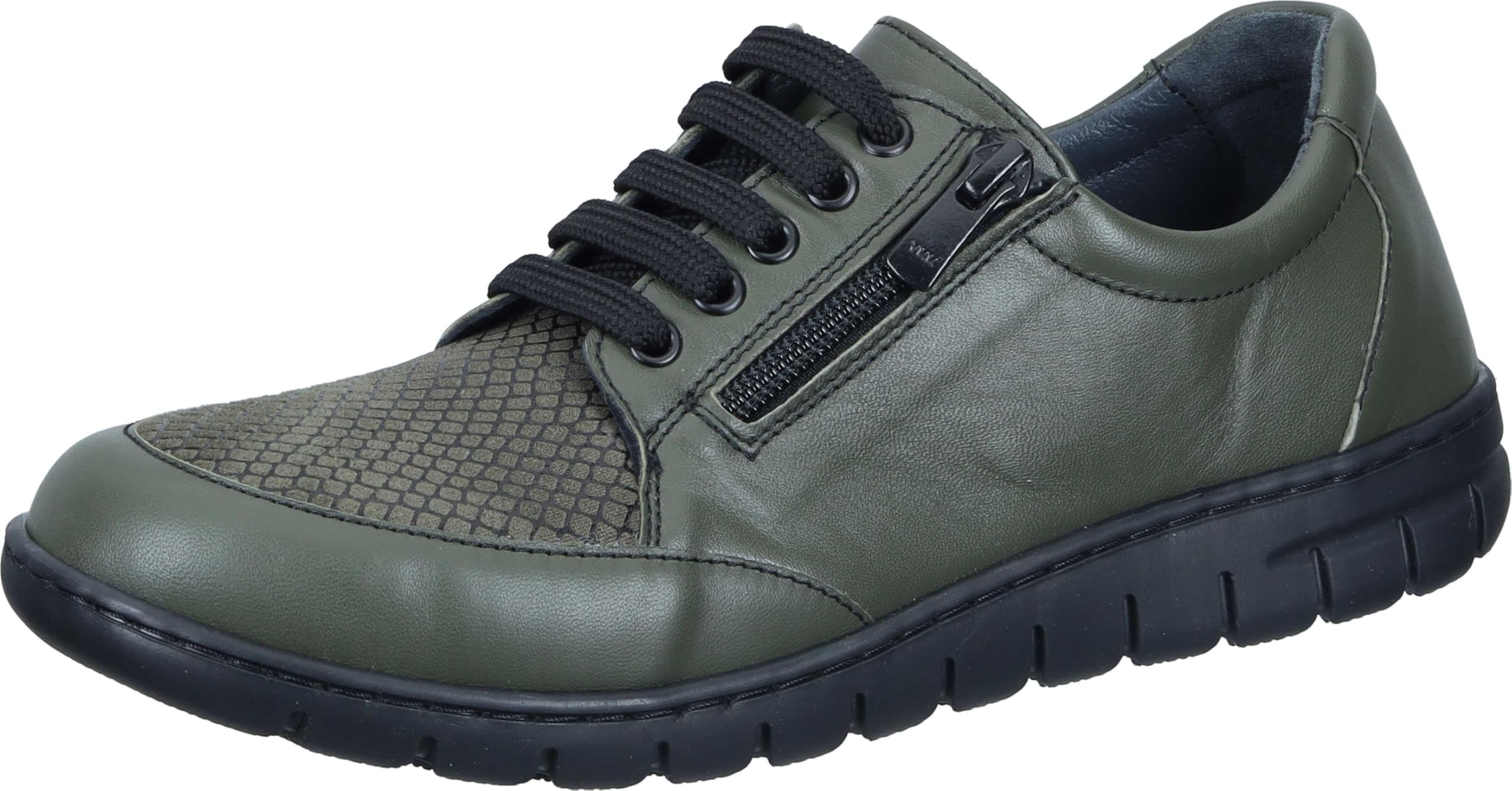 Comfortabel 950438-07 Damen-Sneaker, Grün, Breite 36, grün, 36 EU Ancho