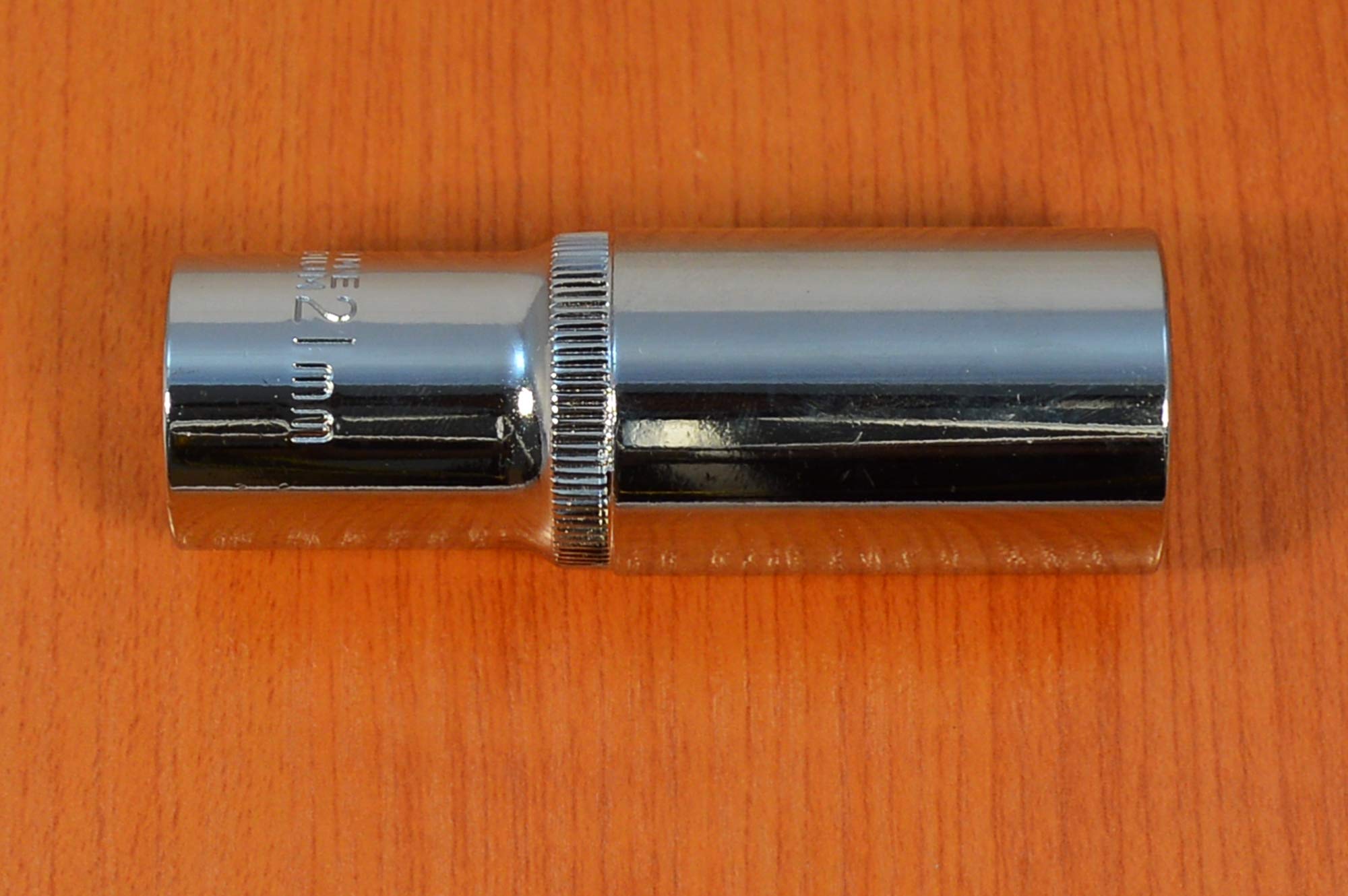 Steckschlüsseleinsatz 21 Mm, 1/2 Zoll Antrieb – Aus Chrom-Molybdän-Stahl, 6-kant