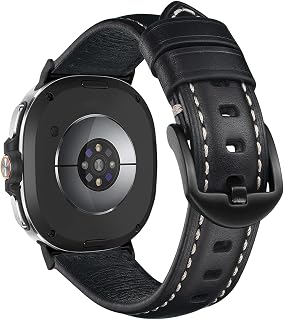 KeeFos バンド Samsung Galaxy Watch 9 44mm 40mm対応 レザー
