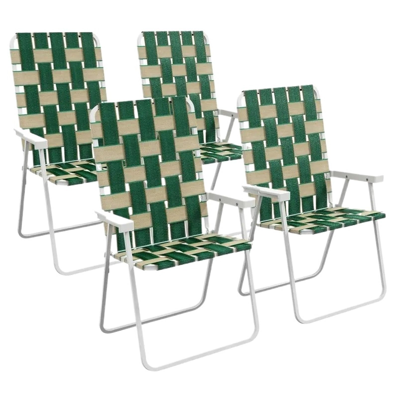Chaise pliante camping et plage lot de 4 sièges légers pour vos pique-niques