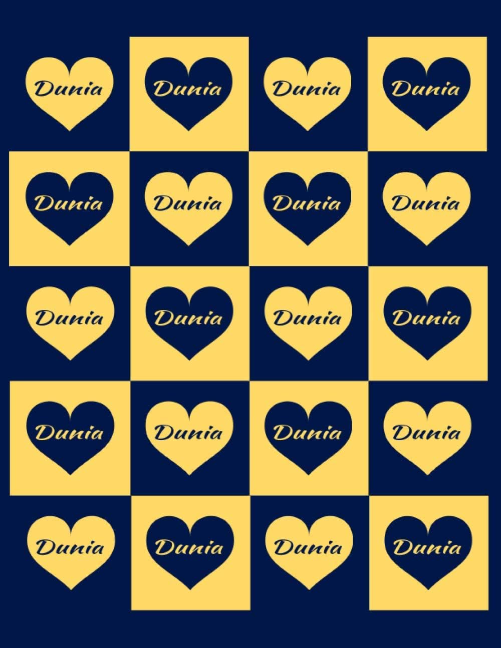 DUNIA: Beautiful Dunia Present - Perfect Personalized Dunia Gift (Dunia Notebook / Dunia Journal)