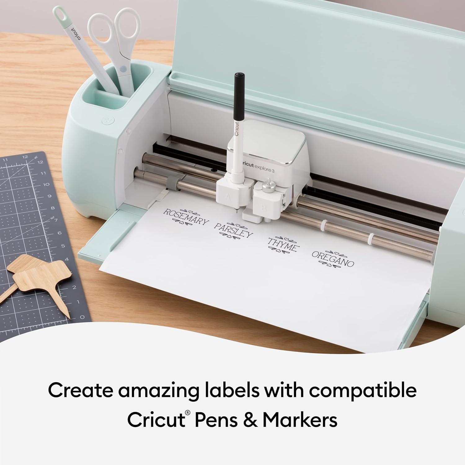 Cricut Smart Label Writable Removable Vinyl – Transparent, 3-Pack of 3ft Rolls (13"x36") - Compatible with Cricut Maker & Explore Machines