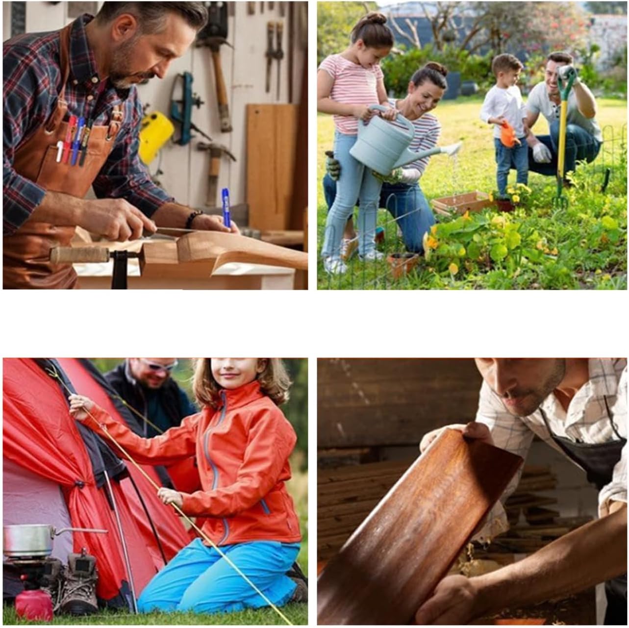 Rope Anchor Hook,Portable Chalk Line Anchor Hook Tool,Quick Release,One-Handed Fixing Power,for Carpentry, Home Renovation, Camping (3PCS)