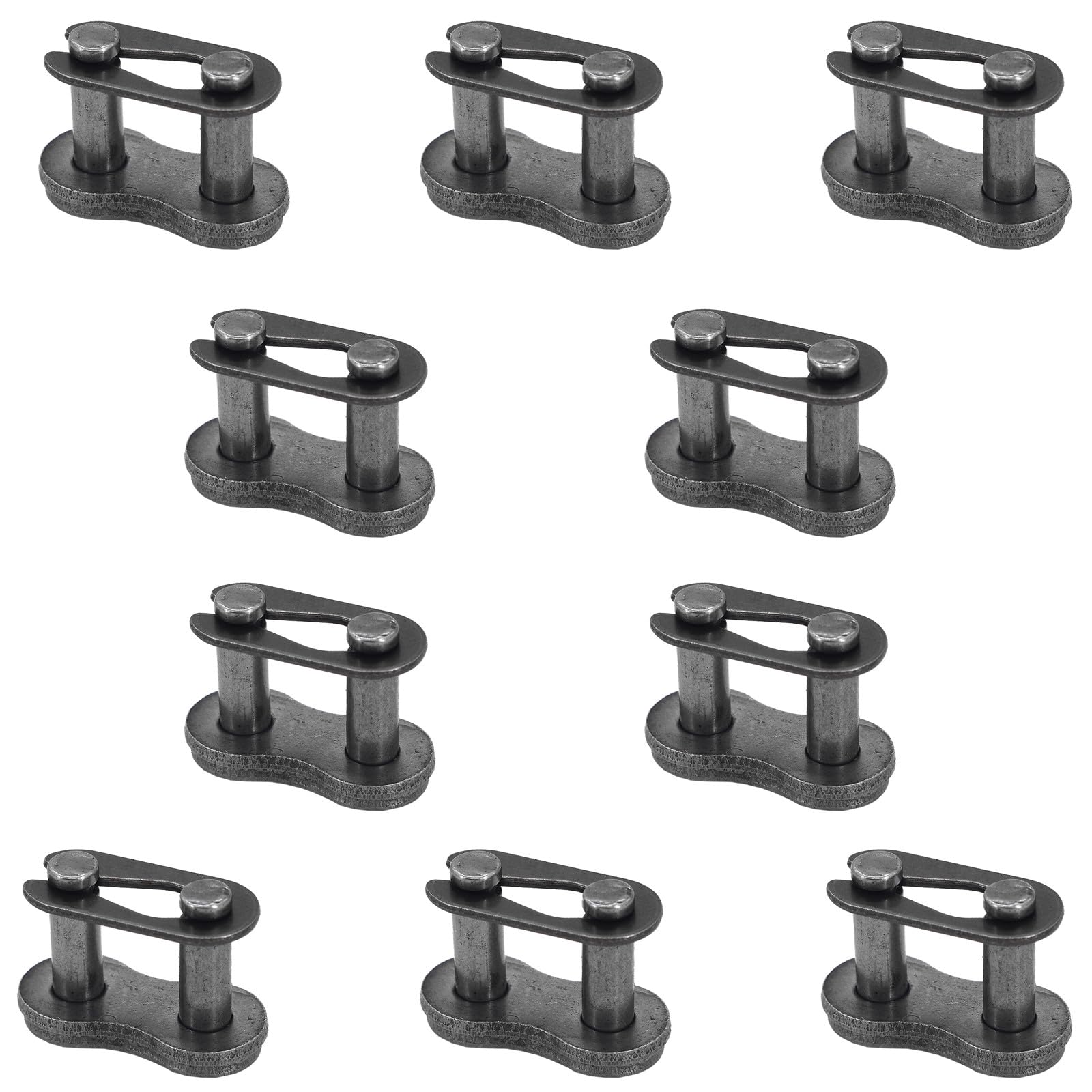 35 Chain Master Links, 10pcs Chain Master Links Replacement for Bike Mini Bike Bicycle Karting Pit ATV Scooter