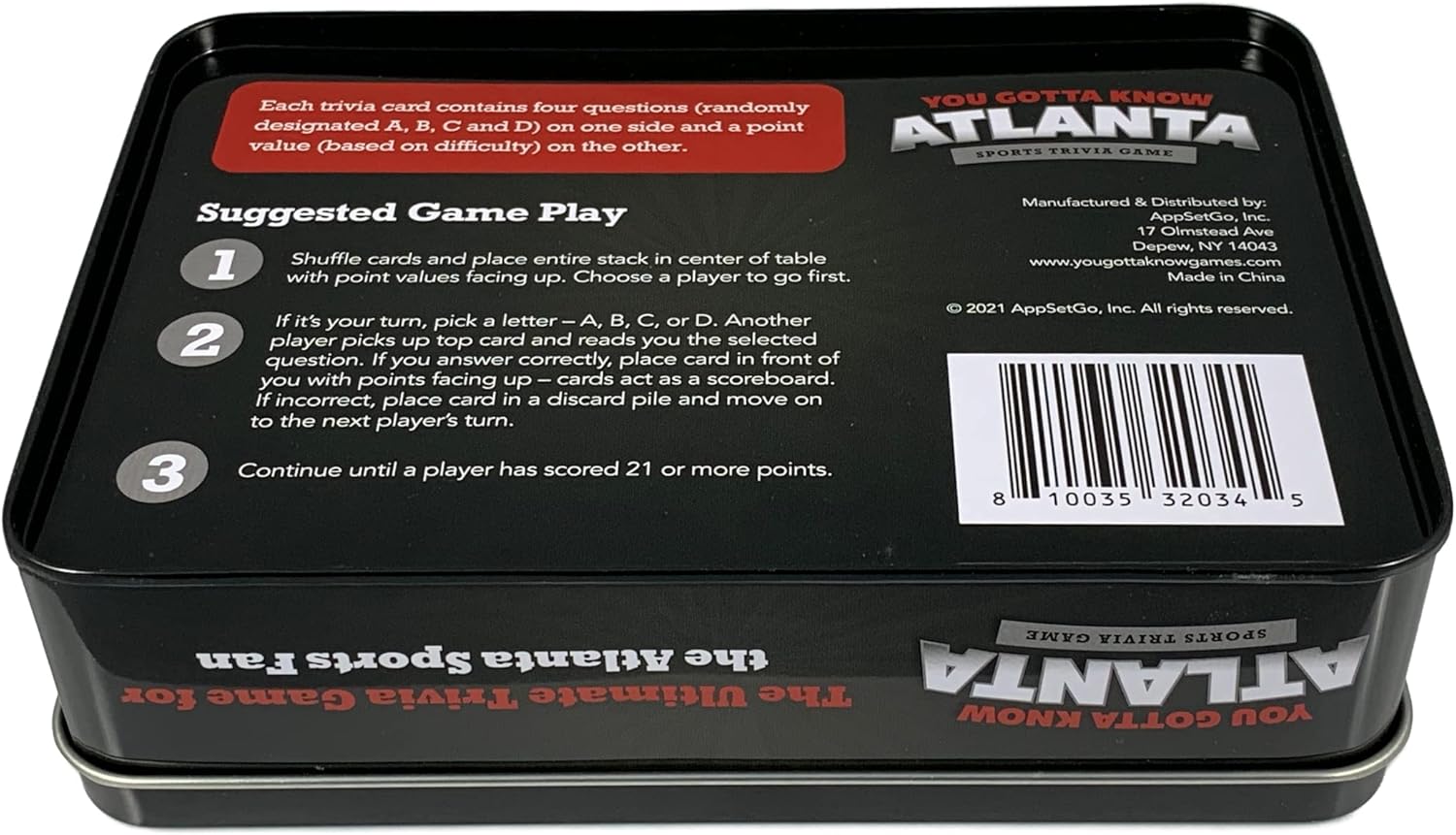 You Gotta Know Atlanta - Sports Trivia Game : Sports & Outdoors