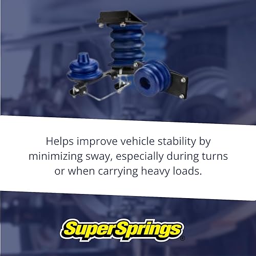 Miniatura 56 de SuperSprings Juego de SumoSprings delanteros para 2005-2025 F250/F350/F450/F550 SuperDuty Capacidad de 1000 libras al 50% de compresión
