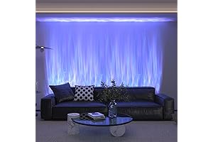 TACAHE RGBW Dynamic Wave Wall Light: Illuminate Your Space with Fluid Art