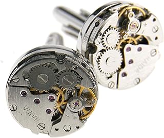 2 gemelli da uomo con movimento per orologio, vintage, da uomo, per compleanno, anniversario, laurea