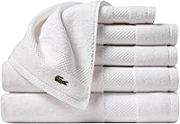 Vista 81 de Lacoste Heritage - Tapete para la ducha de algodón Supima, color azul surf, de 21 x 31 pulgadas