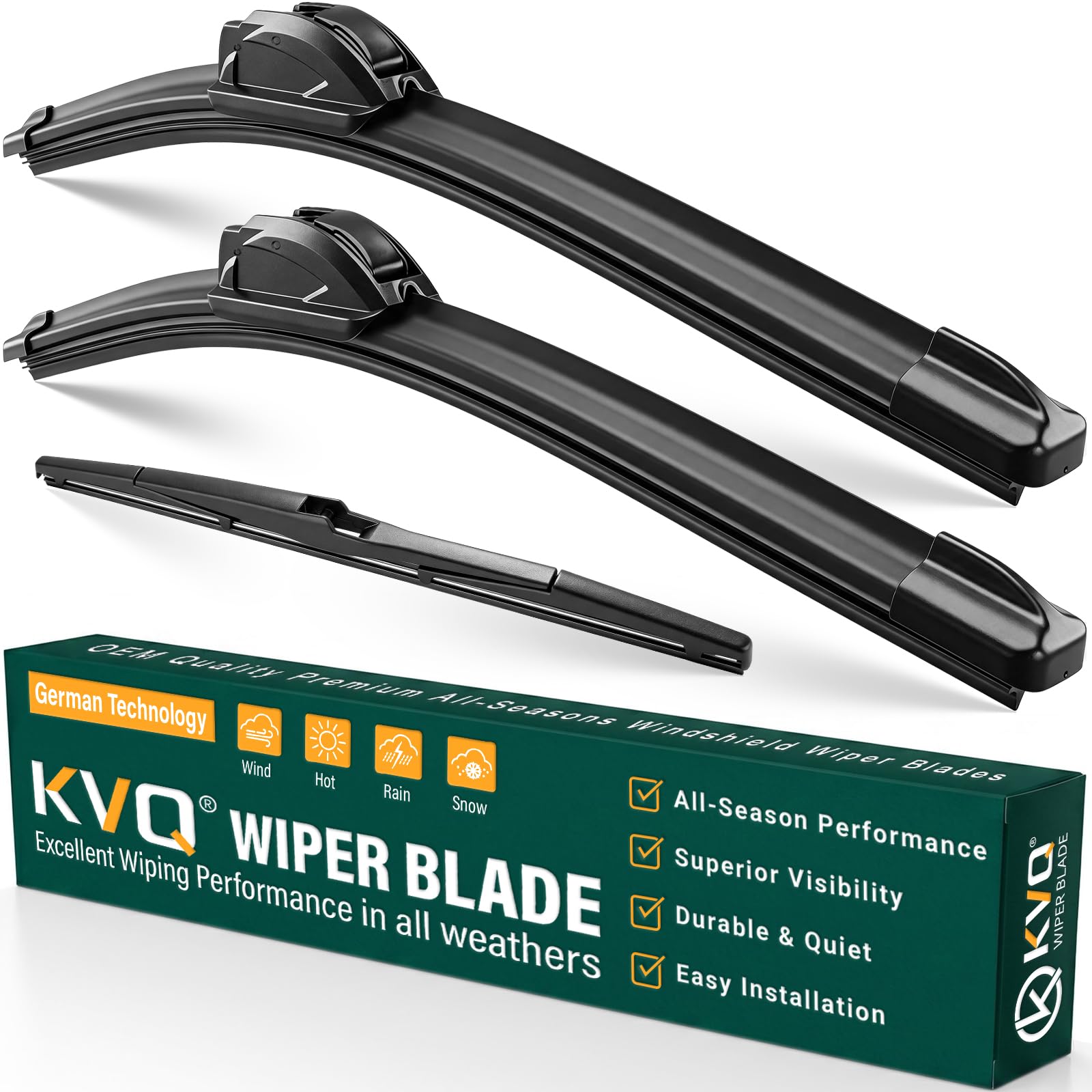 Windshield Wiper Blades Replacement for Lexus RX350 RX450h 2010-2014 2015
