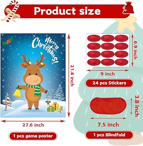 Miniatura 9 de Funnlot Juegos de Acción de Gracias, 4 en 1, juegos de fiesta de Acción de Gracias para niños, calcomanías de Acción de Gracias, juegos y