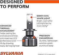 Vista 8 de SYLVANIA - 9012 SilverStar Ultra - Bombilla halógena de alto rendimiento para faros delanteros