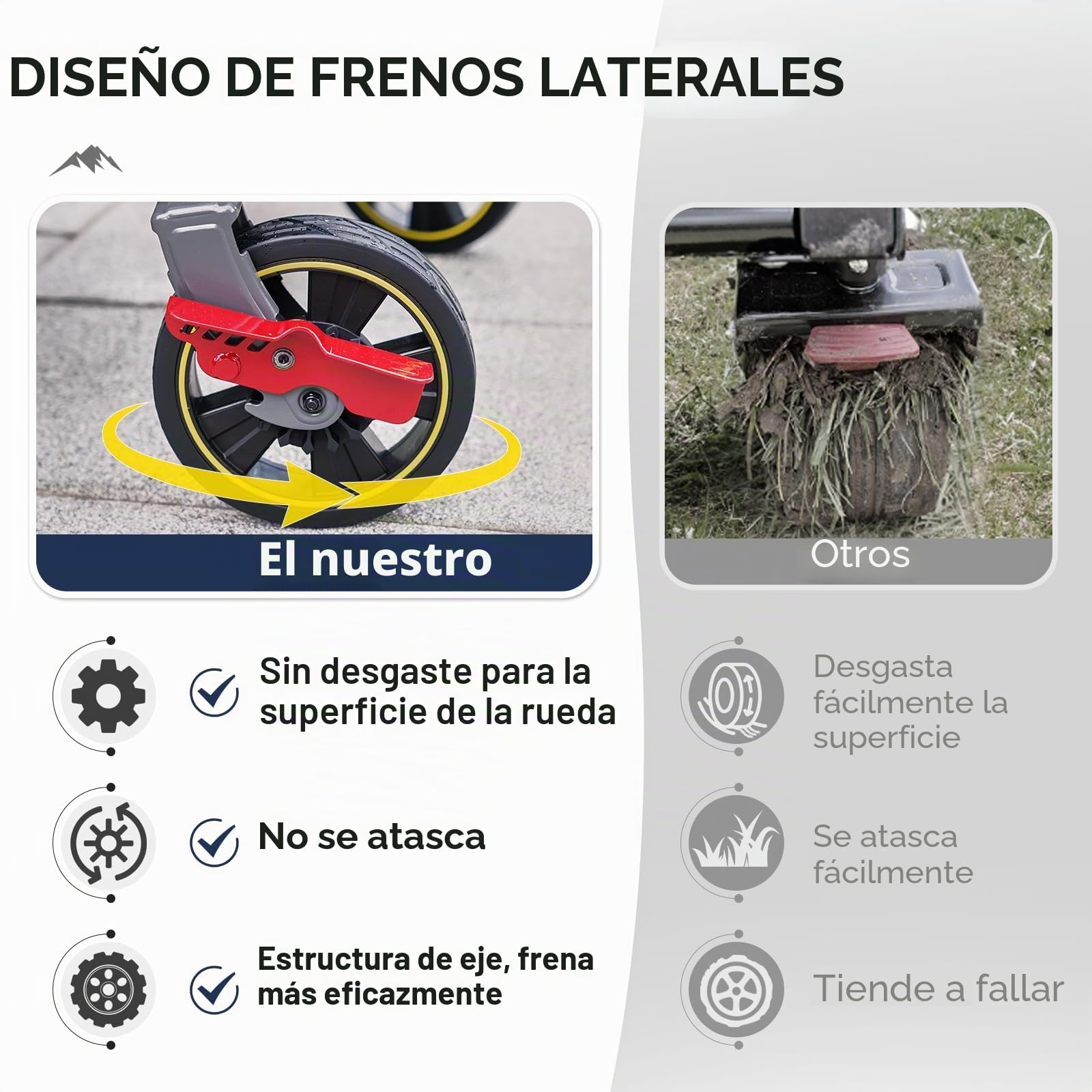 Portal Carro plegable XXXL 400 L 160 kg, carro de mano grande con soporte para bebidas, bolsillo lateral, carro de transporte, carro de escalera, plegable, para jardín, camping, festival, color azul