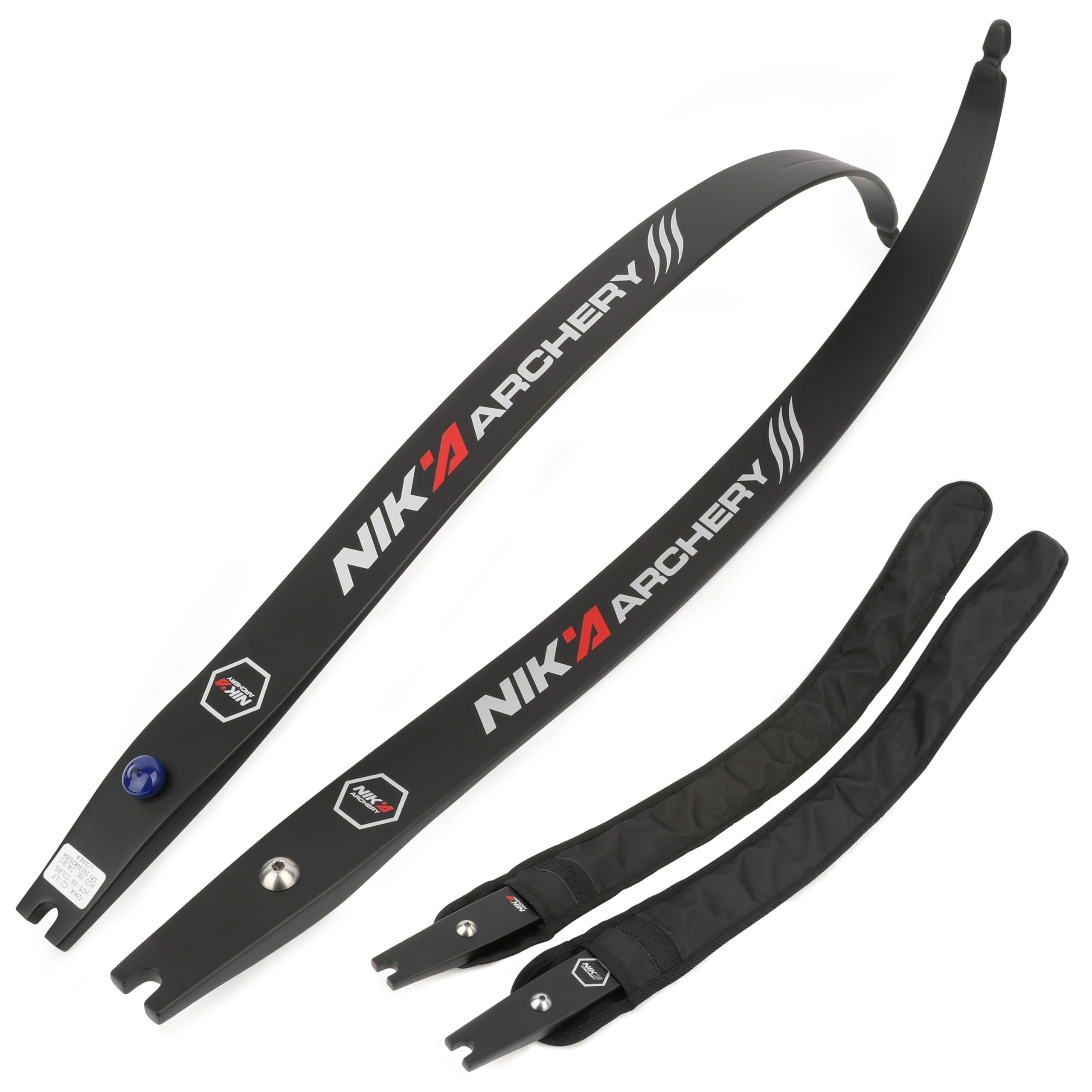 Arti per arco ricurvo Takedown H25-68" Arco ricurvo da competizione 12-50 lb Arco ricurvo bersaglio interfaccia ILF flettenti arco ricurvo per pratica di tiro a caccia