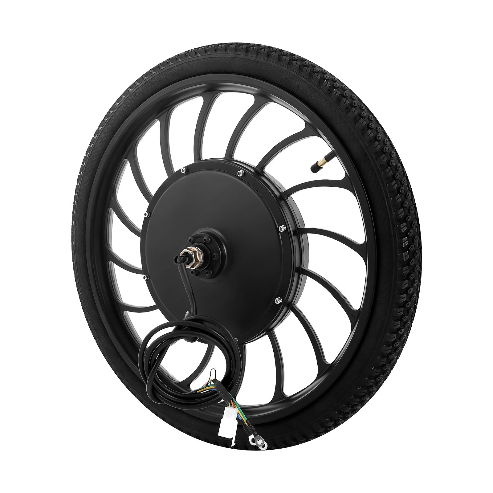 Amazon.co.jp: MOQNISE 20インチ一体型ホイール 48V 1000W 前輪 E-Bike