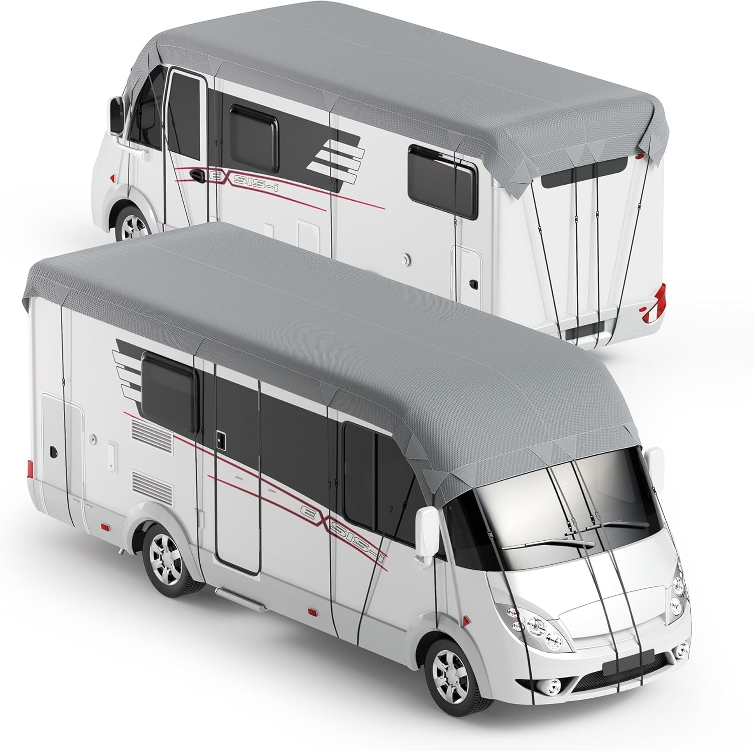 2026 Wohnwagen Abdeckung, Hochwertige Wohnwagen Schutzhülle, Schützt Vor Staub und Nässe, für Wohnmobile und Wohnwagen(5.5 x 3 m)