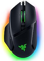 Vista 1 de Razer Basilisk V3 - Ratón ergonómico personalizable para juegos el interruptor de mouse para juegos más rápido - Iluminación Chroma RGB - Sensor
