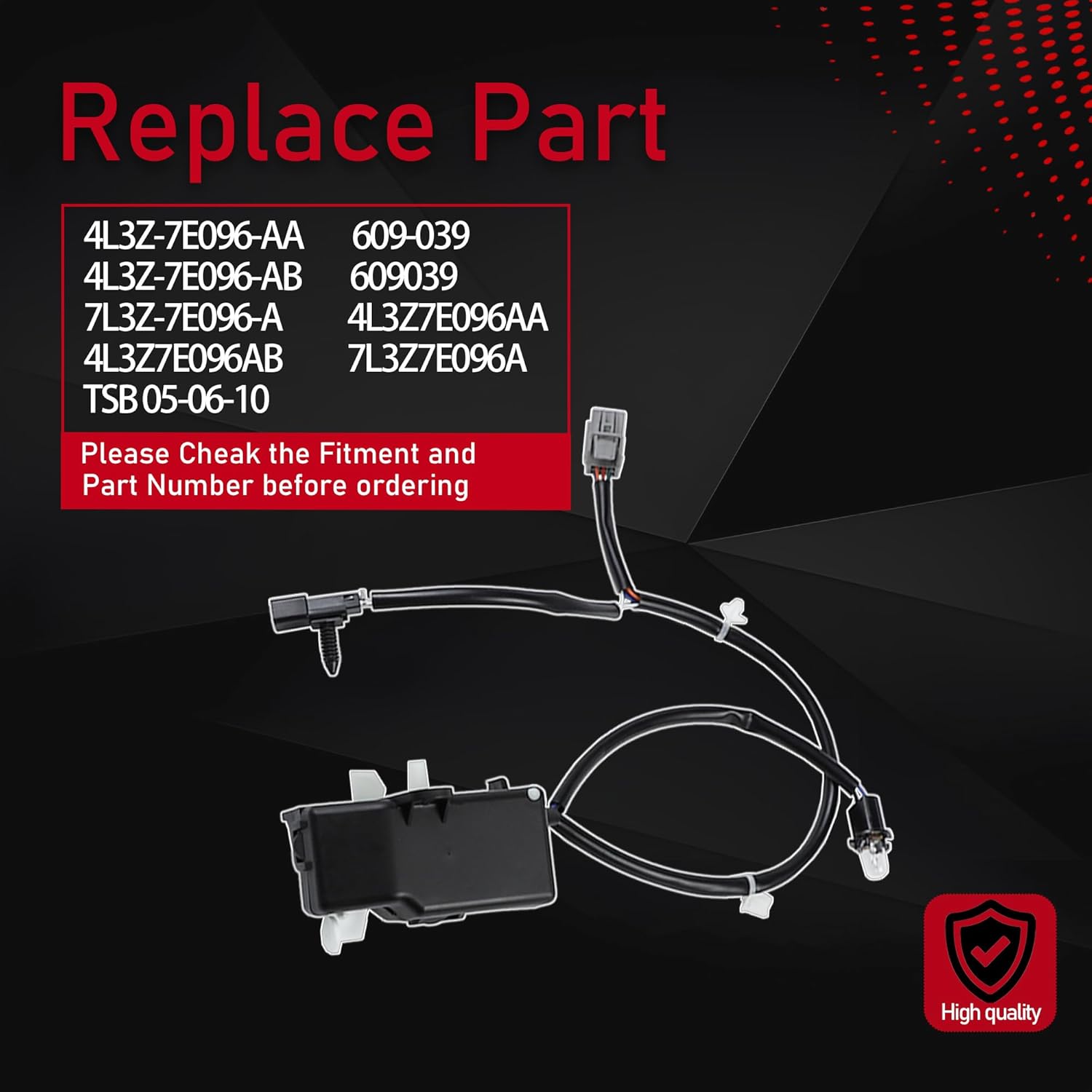 Automatic Shift Interlock Switch Compatible with 2004-2014 Ford F150 2006-2008 Lincoln Mark LT Transmission Shift Actuator Replaces 609-039 609039 4L3Z-7E096-AA 4L3Z-7E096-AB 4L3Z7E096AA