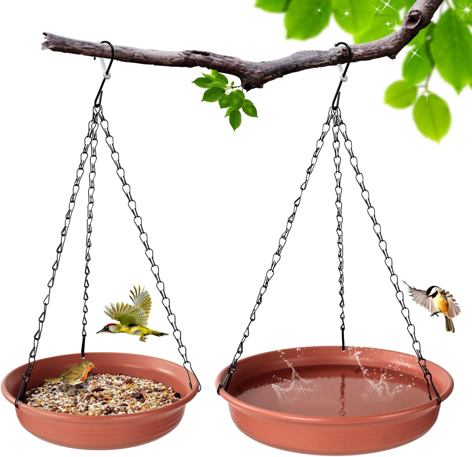 Bird Baths Hanging Bird Baths for Outdoors Bird Bath Bowl