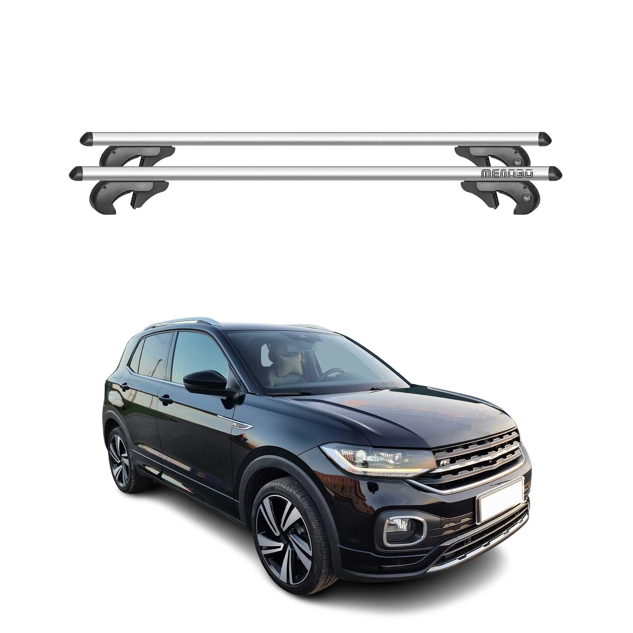Barres de toit transversales pour VW Transporter 2003-2015 Aluminium Barres de toit transversales pour VW Transporter 2003-2015 Aluminium