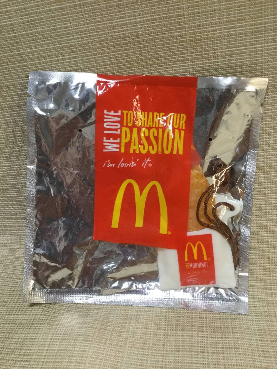 (新品未使用)激レア　マクドナルド 美味しそうなハッシュポテト型ストラップ 新品未使用)激レア マクドナルド 美味しそうなハッシュポテト型