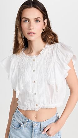 LOVESHACKFANCY Women's Nora Top