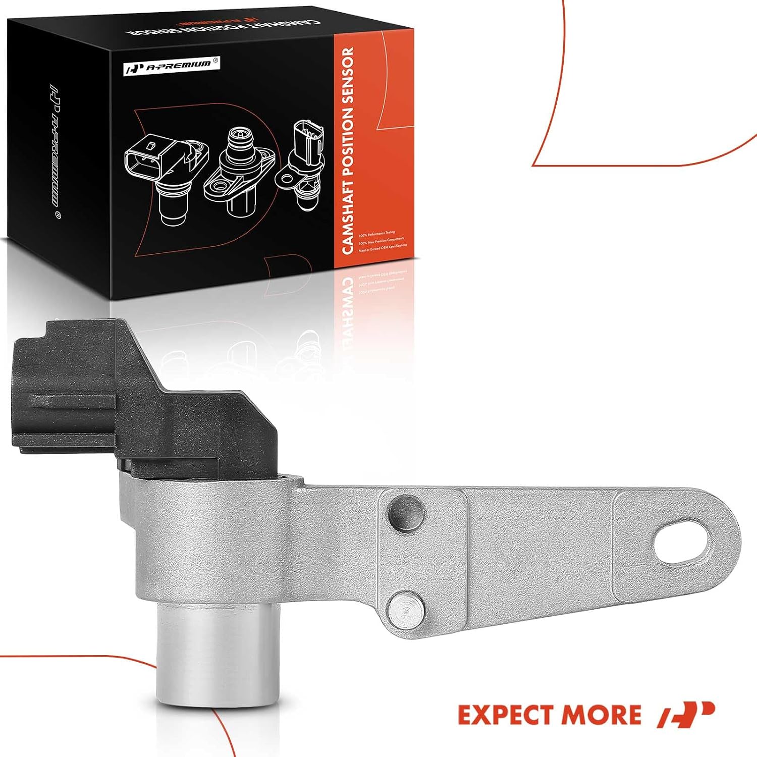 A-Premium Engine Camshaft Position Sensor Compatible with Toyota RAV4 1998-2000, Camry 1992 1997-2001, Solara 1999-2001, 2.0L 2.2L 3.0L, Replace# 19300-03010, 19300-74010