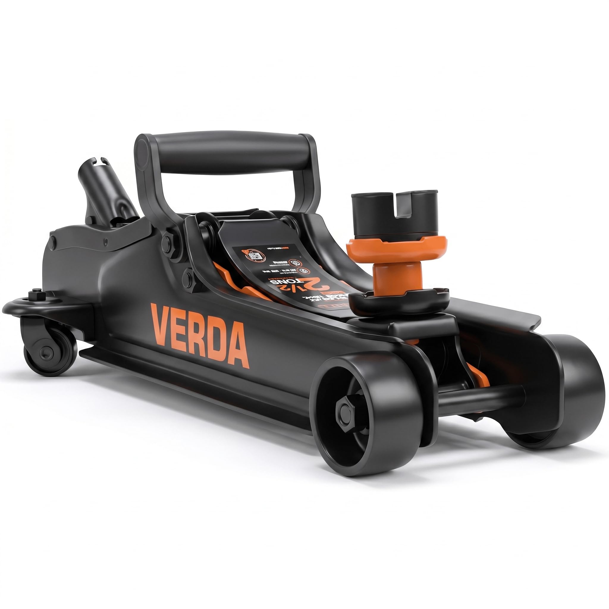 Verda Gato hidráulico de 2,5T, 85-365 mm, elevador para coches, profesional