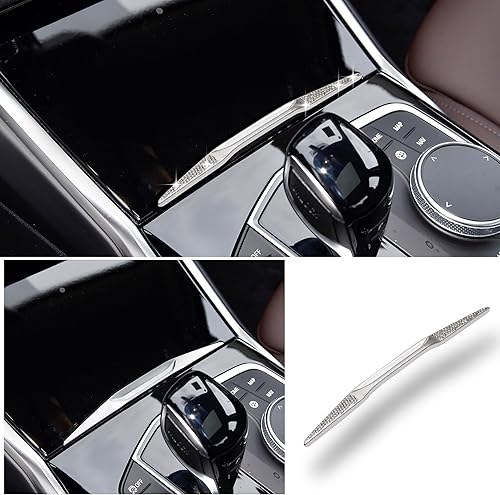 Miniatura 3 de Bling Car Accessories Bling - Moldura interior de consola compatible con BMW 330 i 2020-2022430 2021-2022(caja de almacenamiento)