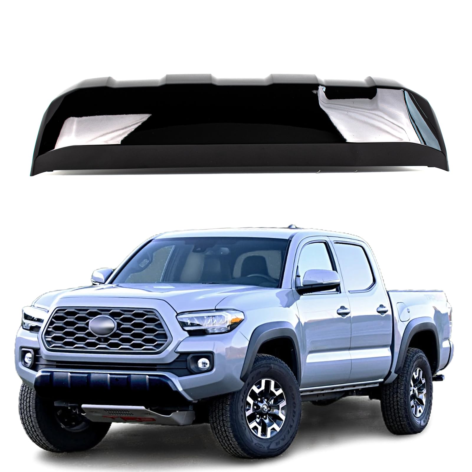 Amazon.com: Front Bumper Lower Valance Panel Skid Plate Black 