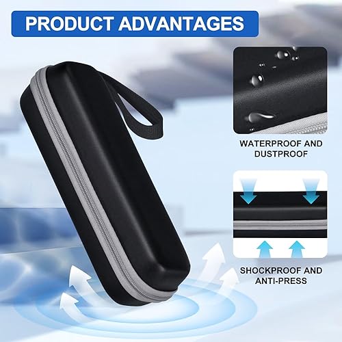 Miniatura 3 de Estuche de viaje para cepillo de dientes Phlips Sonicare 4100 5100 1100 6100 5300iO y la mayoría de cepillos de dientes eléctricos, bolsa de