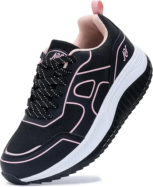 ZF ZEFUHER Women's Walking Shoes with Arch Support Orthotic Plantar Fasciitis Sneakers Tennis Running Shoes