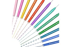 AECHY Colored Dual Tip Pens: Create Unique Designs with Every Roll
