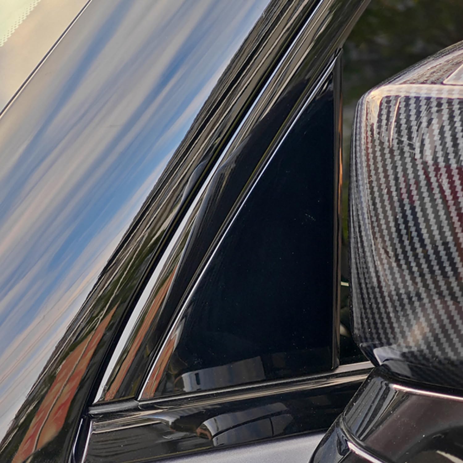 for Jetour Traveller T2 2023-2025 Steel Glossy Black Upper Window Sill Molding Strip Trim 8pcs Car Accessories