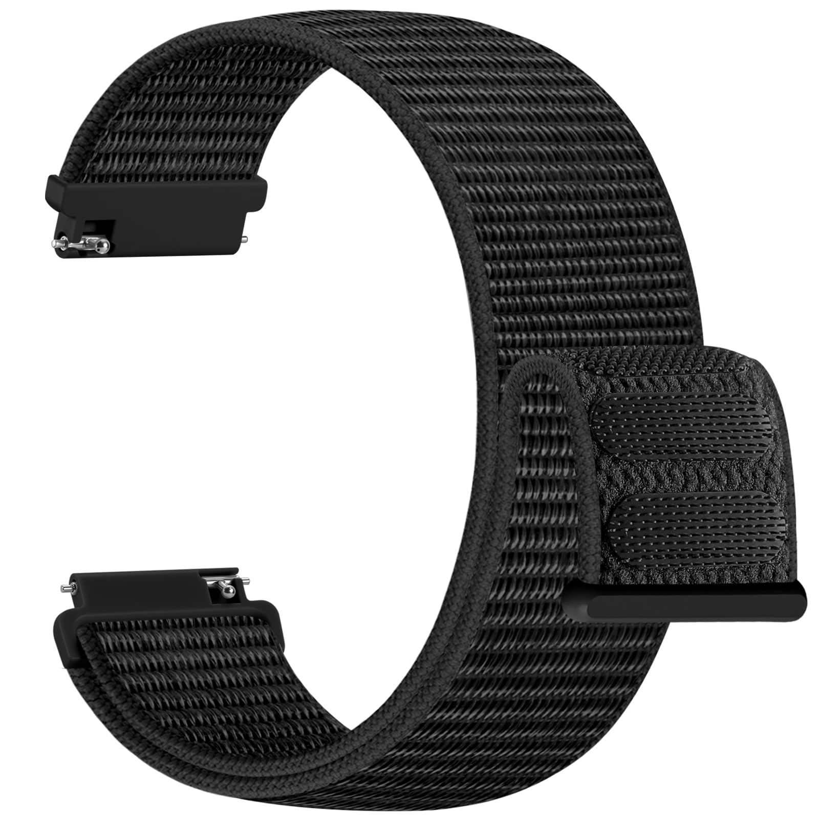 Upeak Nylon Correa 20mm 22mm 18mm Compatible con Samsung Galaxy Watch 7 6 5 4 FE Correa 40mm 44mm, para Garmin Vivoactive 5 3, Sport Loop Pulsera para Hombres y Mujeres