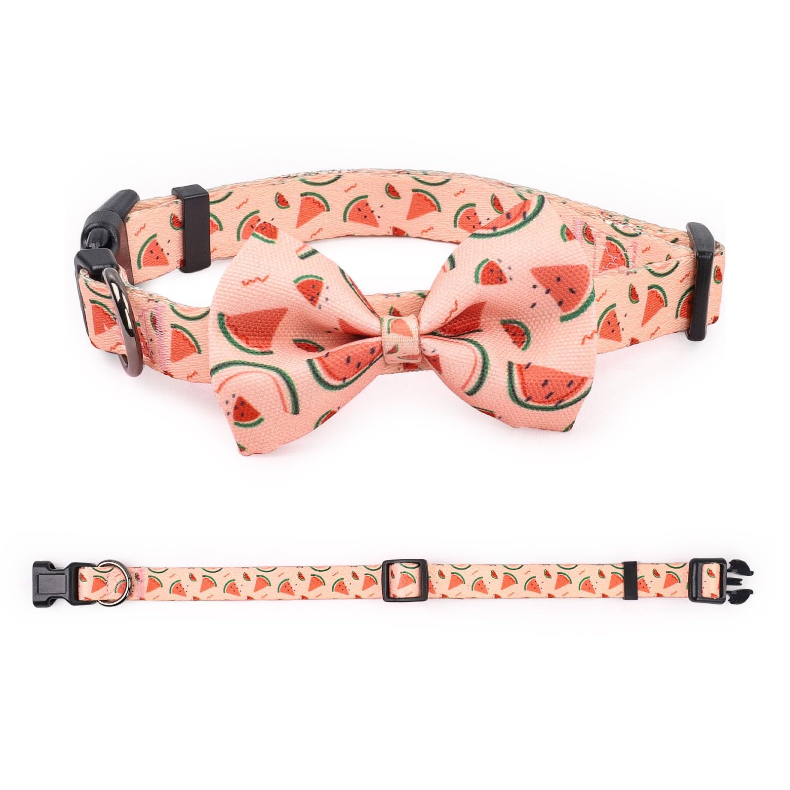 COSYHOMELONDON patterned Dog Collar with Bowtie - Image 3