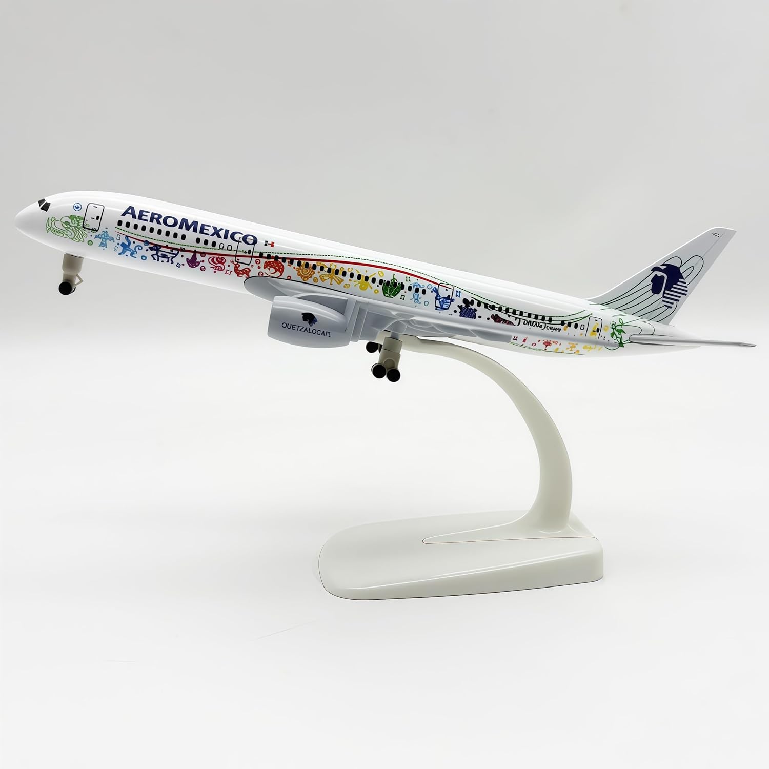 AeroMexico Airlines Boeing 787 Airplane Model 20cm Alloy Aircraft Model for Collection & Gifts