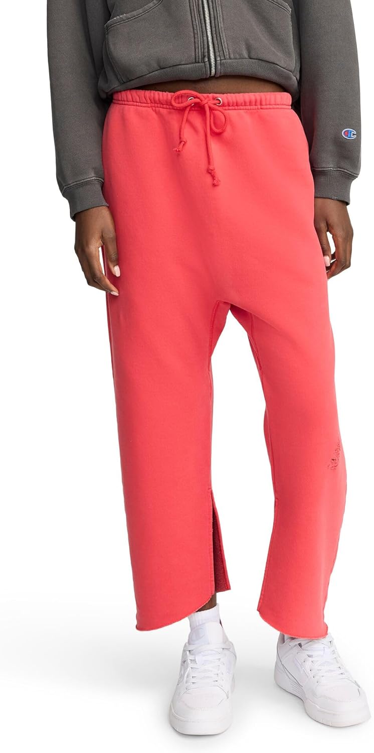 Champion Women's Reverse Weave Femme Pants, Vintage Wash, C Logo