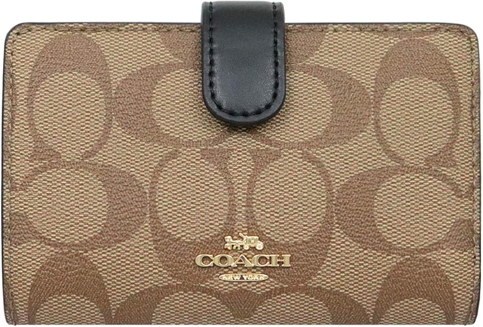 Amazon | [コーチ] COACH 財布(二つ折り財布) F23553 カーキ×ブラック4