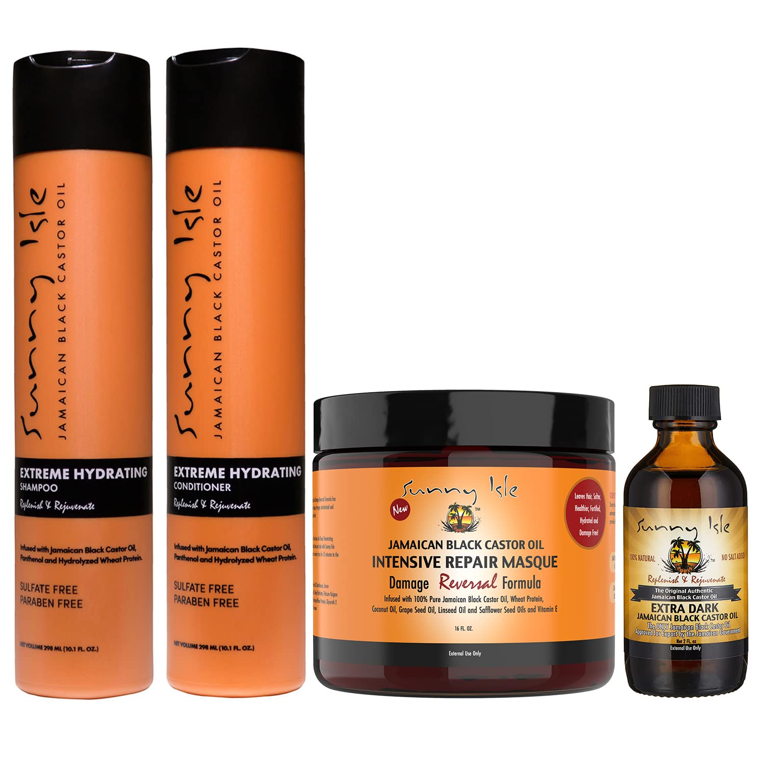 Sunny Isle Jamaican Black Castor Oil Extreme Hydrating
