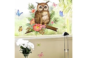 Owl Window Clings: Transform Your Interiors with Enchanting Wall Décor