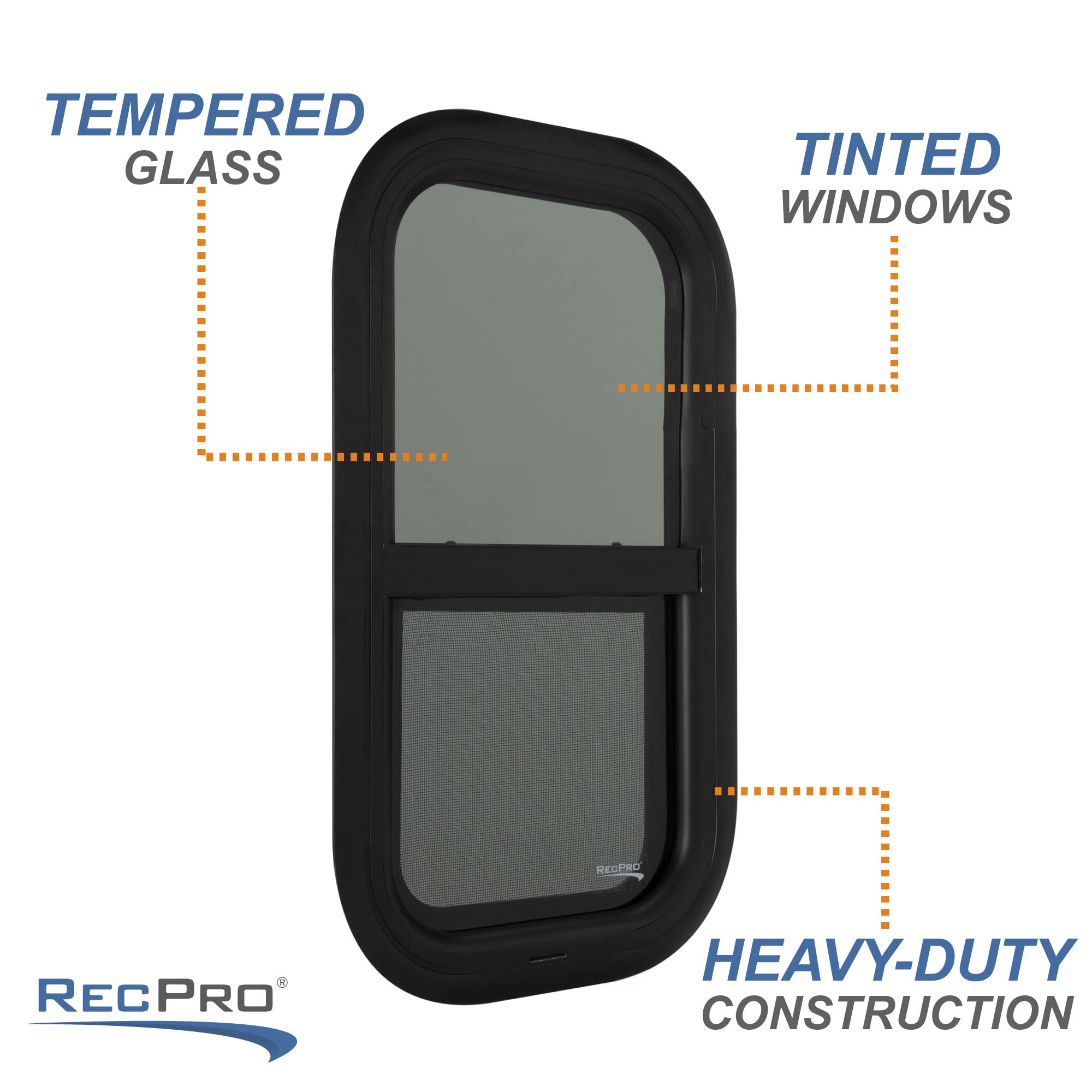 Rec Pro Rv Window Clips American Made RV Parts RecPro RV Teardrop Sliding Window - 24W X 24H ...